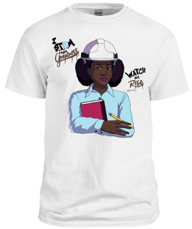 6. Girl Engineer (I S.T.E.M. From Greatness) REGULAR T-Shirt